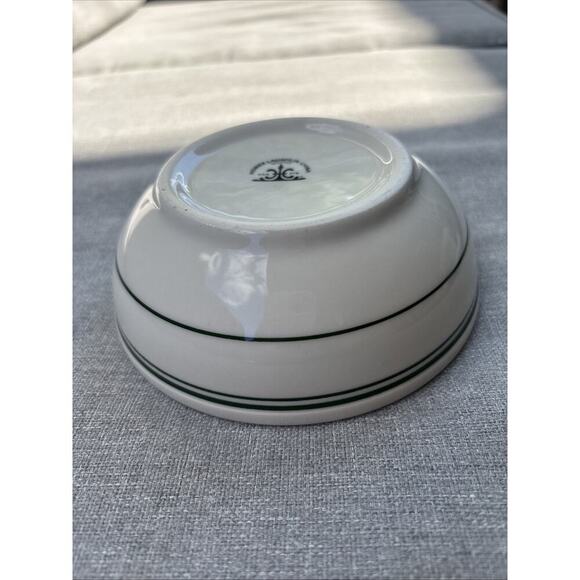 Vintage Homer Laughlin Best China 5.5" Small Bowl Triple Green Band MCM USA - Picture 4 of 5